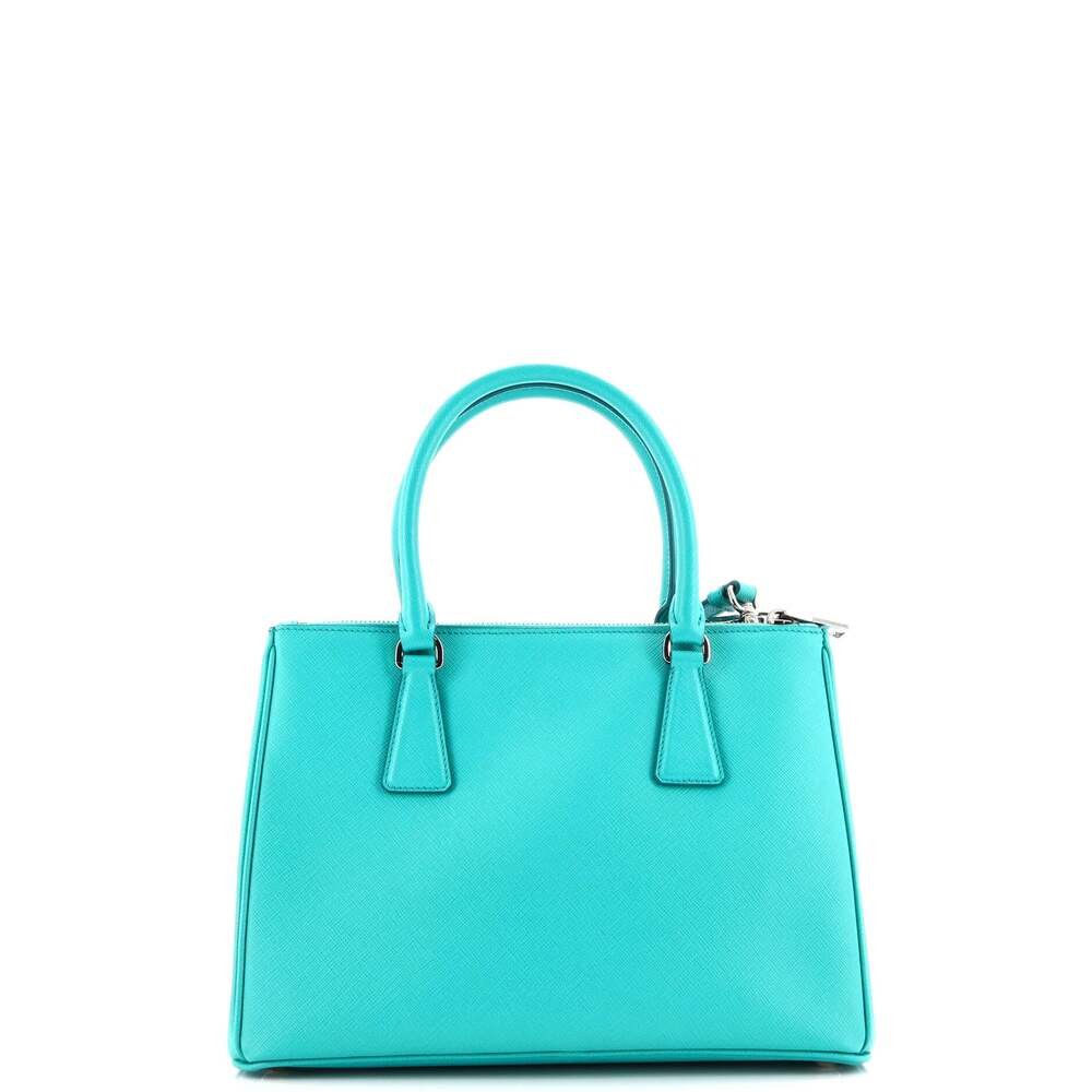 Prada Double Zip Lux Tote Saffiano #169194P10B - Picture 4 of 7